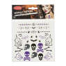 Halloween metallic tattoo - diverse varianten