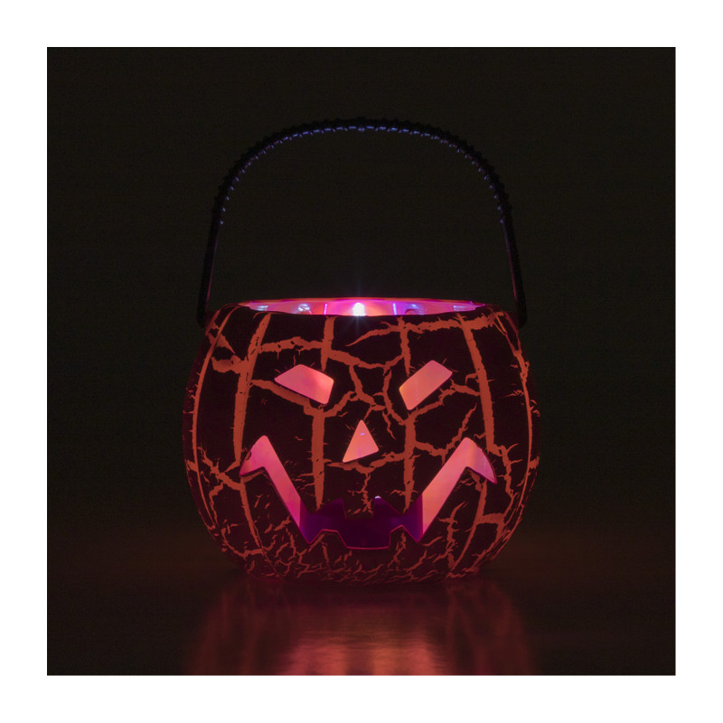 Lantaarn pompoen halloween - diverse varianten - ø11x8.4 cn