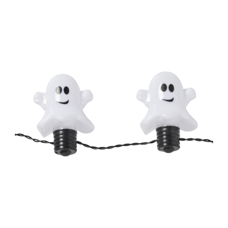 Ketting met lichtjes - spookjes - ø44 cm