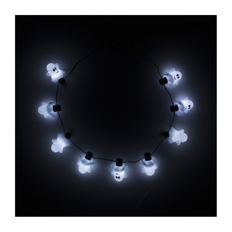 Ketting met lichtjes - spookjes - ø44 cm