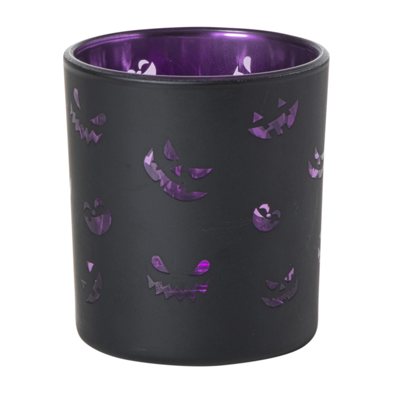 Waxinelichthouder halloween - multikleur - diverse varianten