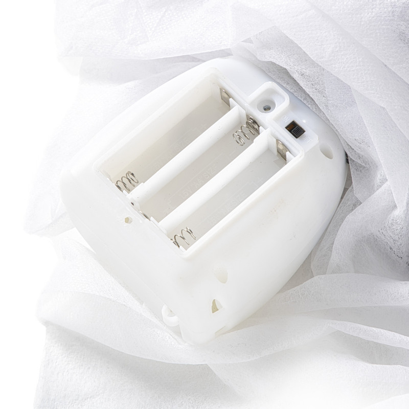 Halloween pop met licht en geluid - wit - 90x50x15 cm