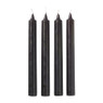 Halloween tears candles - zwart - set van 4