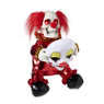 Halloween clown - rood - 22x20x25 cm 