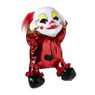 Halloween clown - rood - 22x20x25 cm 