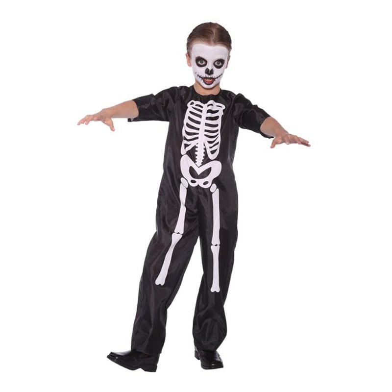 Halloween kinderkostuum - skelet - maat 146