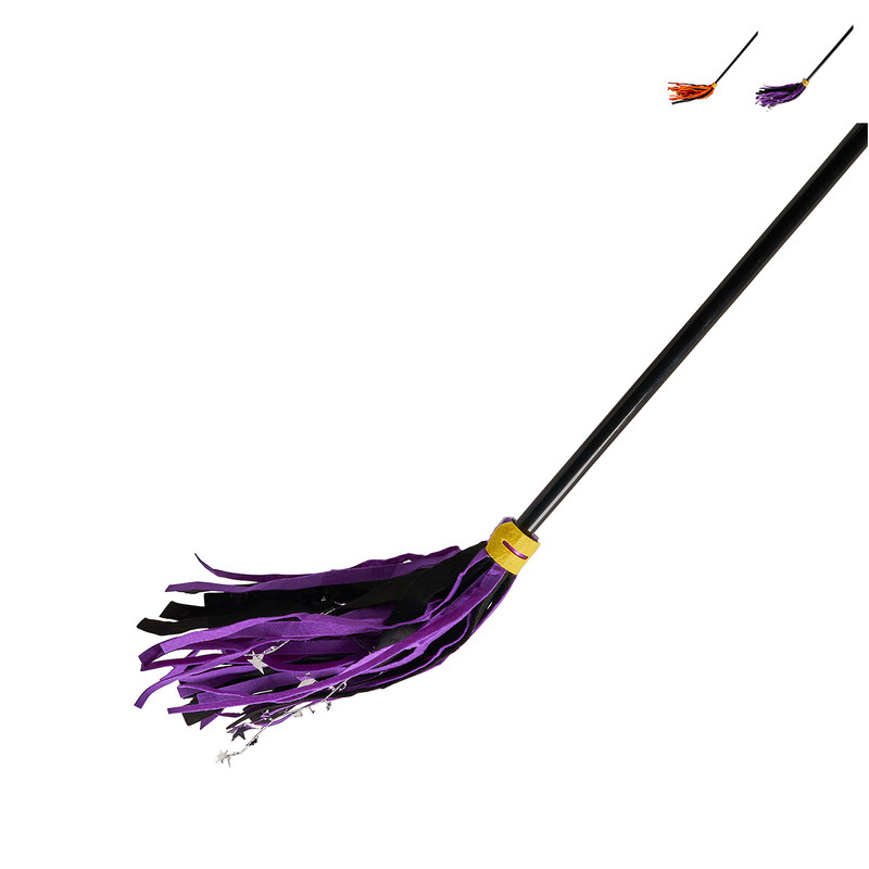 Heksenbezem - diverse kleuren - 82 cm