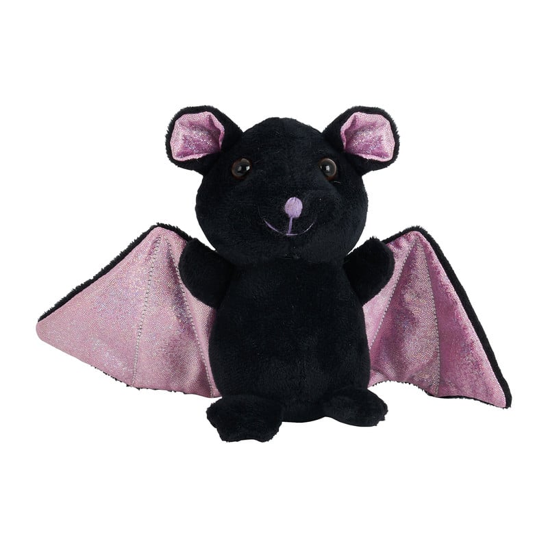 Vleermuis knuffel - diverse kleuren - 15 cm