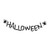 Slinger Halloween - zwart - 3,5 meter