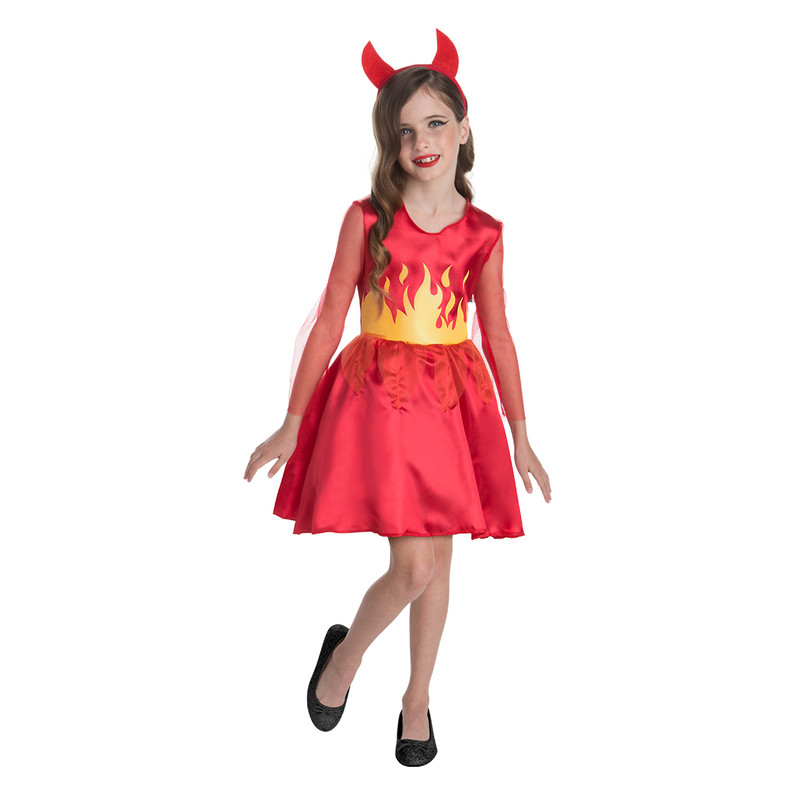 consensus bellen Fragiel Halloweenkostuum - kind - duivel meisje - maat 110 | Xenos