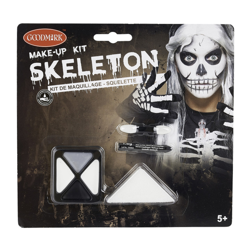 Pech chef klimaat Halloween - makeup - skelet | Xenos