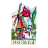 Magneet Hollandse molen - diverse varianten -multikleur