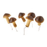 Paddenstoel op steel - diverse varianten - 6 stuks