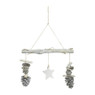 Dennenappels hanger - 40x36x8 cm