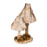 Paddenstoel hout - 11x15x22 cm