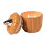 Geurkaars pompoen - oranje - ø10x12 cm