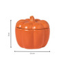 Pompoen bakje - oranje -ø9.5x8 cm