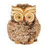 Uil - bruin - keramiek - 10.5x12.5x15 cm