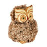 Uil - bruin - keramiek - 10.5x12.5x15 cm
