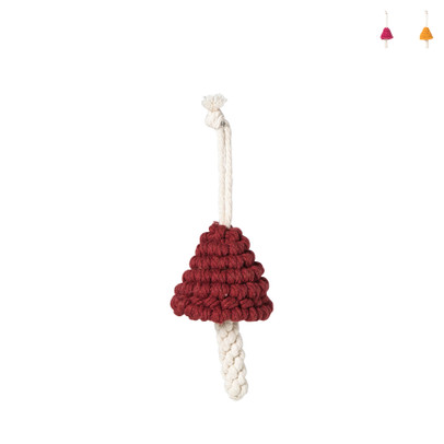 Paddenstoel hanger - diverse varianten - ø6x6 cm