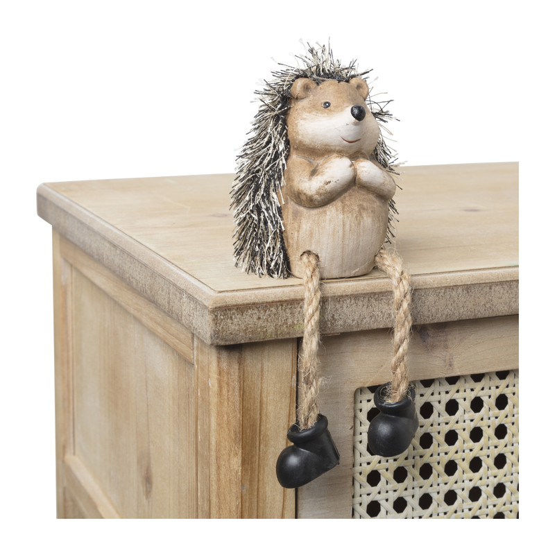 Egel met hangende beentjes - diverse varianten - 7.5 cm