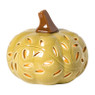 Waxinelichthouder pompoen klein - diverse varianten - ø11x10 cm