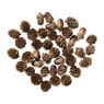 Dennenappel & eikeltjes mix - bruin - set van 20