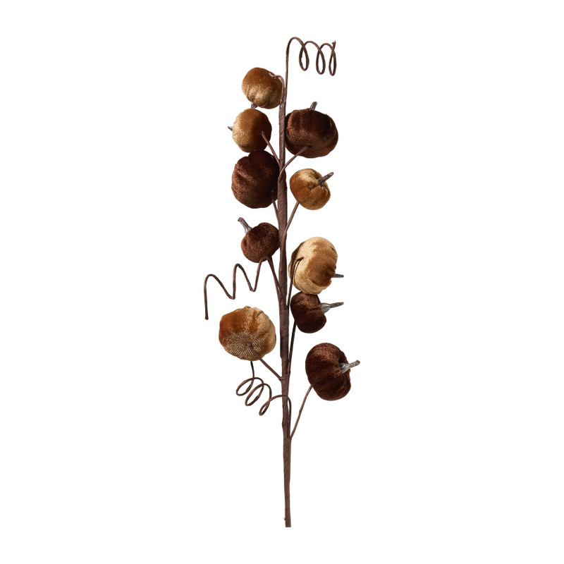 Herfsttak pompoen velvet - multikleur - 72 cm 