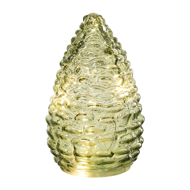 LED dennenappel - ø9.5x15 cm - diverse varianten