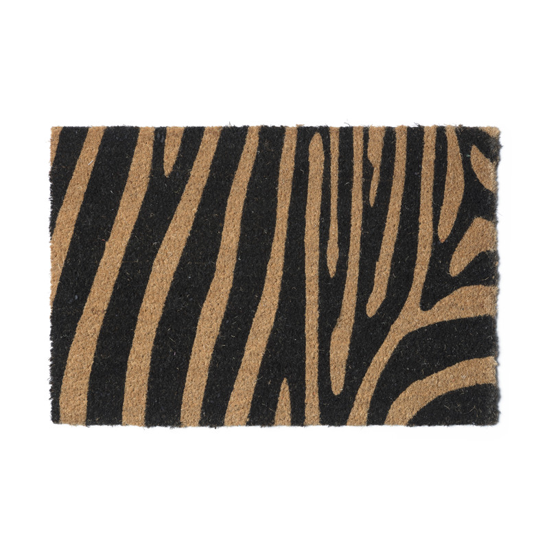Deurmat zebra print - 60x40 cm 