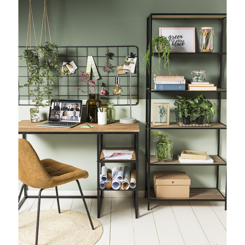 Wanddecoratie bloemetjes - 19 cm