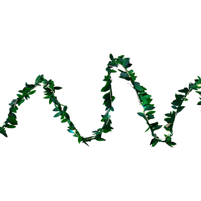 LED slingers met blaadjes - 20 lampjes - 165 cm 