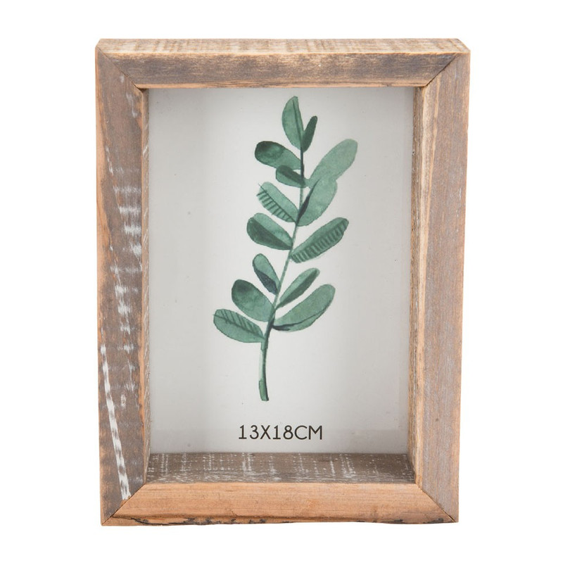 Afdaling Jood vergeetachtig Antiek houten lijst leaf - 13x18 cm | Xenos