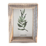 Antiek houten lijst leaf - 10x15 cm