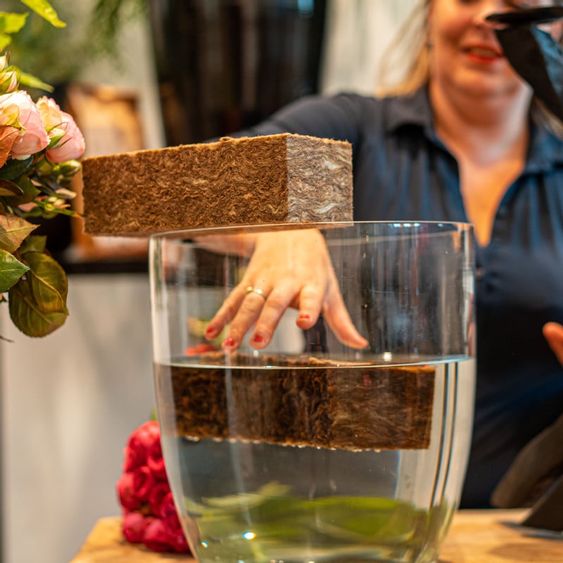 Natuurlijk steekblok - 23x10x7,5 cm 