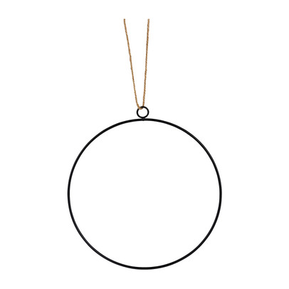 Deco ring metaal - ø35 cm