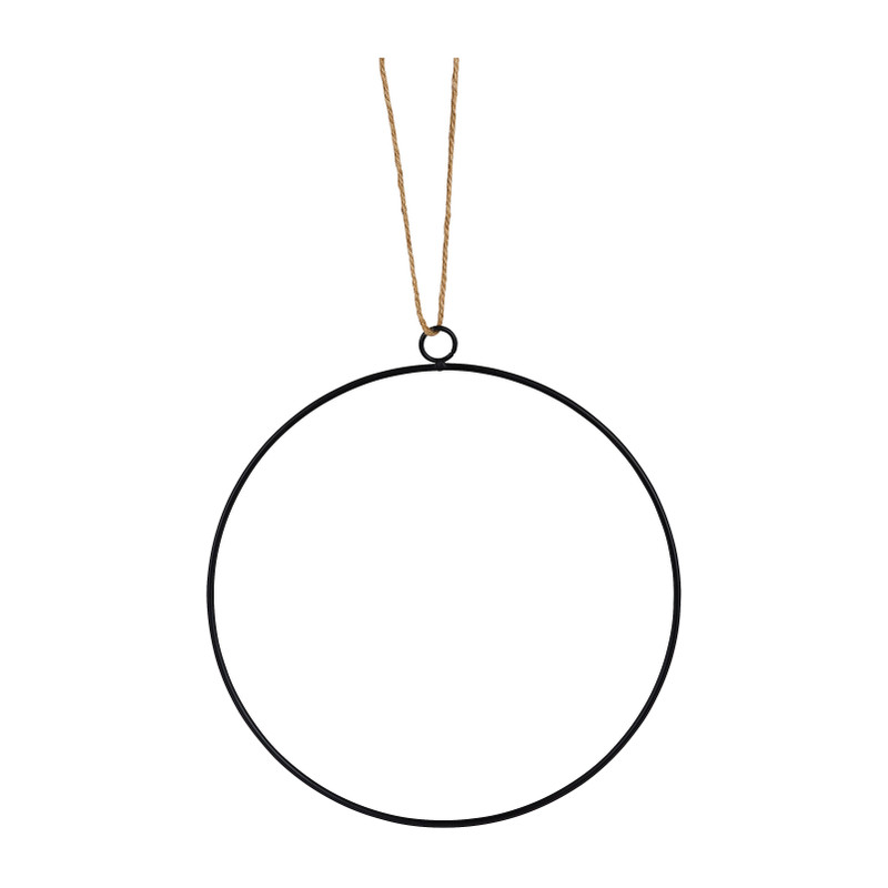 Deco ring metaal - ø35 cm