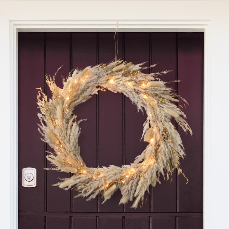 Deco ring metaal - ø35 cm