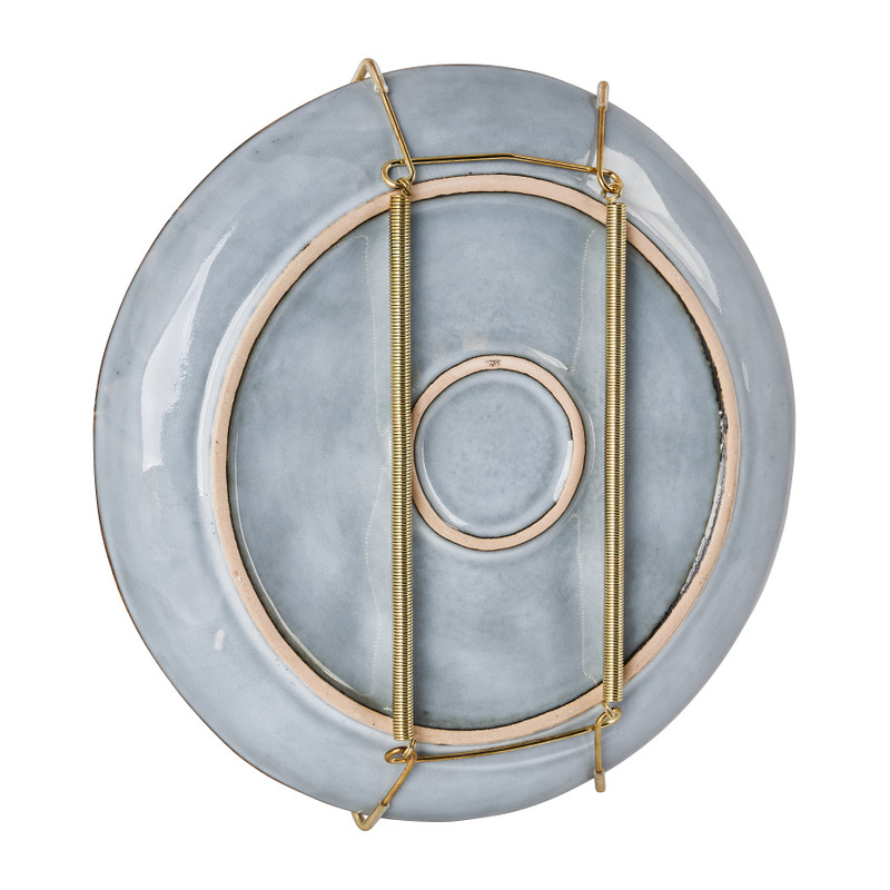 Bordenhanger - goudkleurig - 28 cm