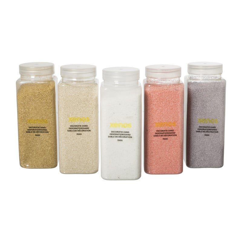 Decoratie zand - wit