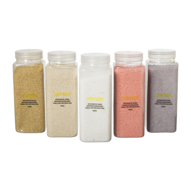 Decoratie zand - goud