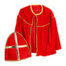 Sint cape en mijter - 3-9 jaar