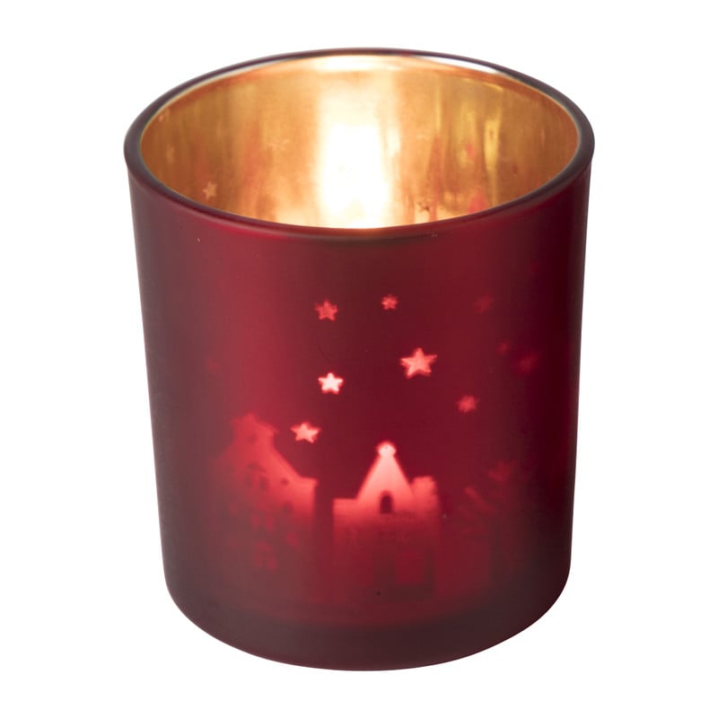 Theelichthouder sint - diverse varianten - ⌀7.5x8 cm