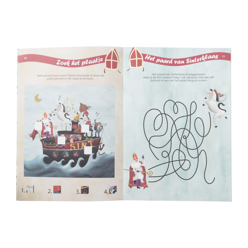 Doeboek sint - 20 pagina's
