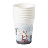 Papieren bekers sint -  set van 8