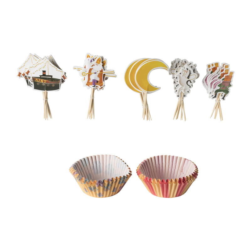 Cupcake set sint 