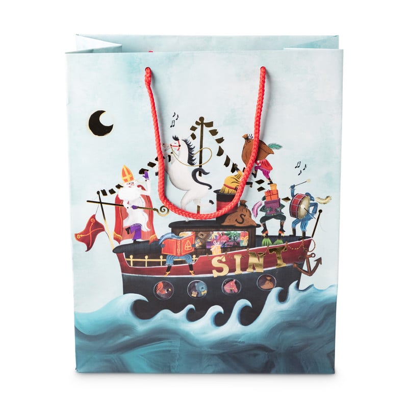 Cadeautasje Sint - 26x12x32,4 cm