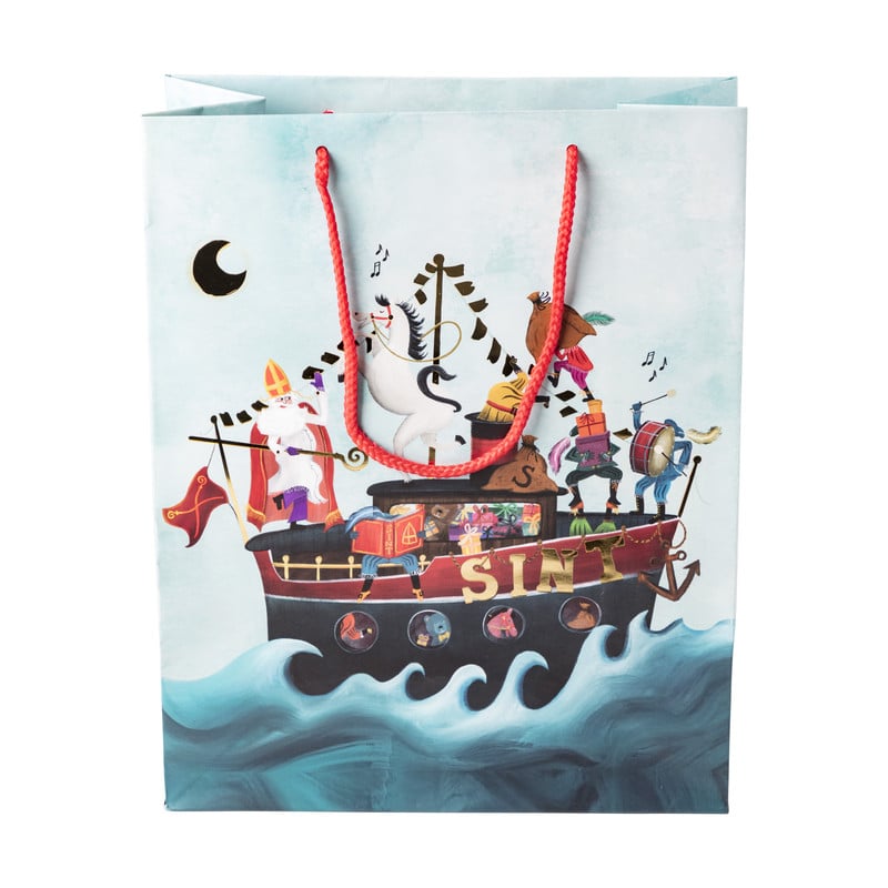 Cadeautasje Sint - 26x12x32,4 cm