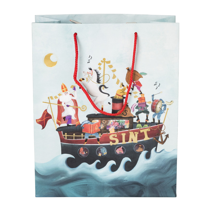 Cadeautasje Sint - 26x12x32,4 cm