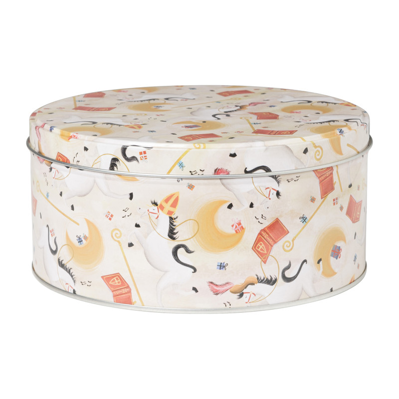 Pepernotenblik - ⌀16,7x7,7 cm